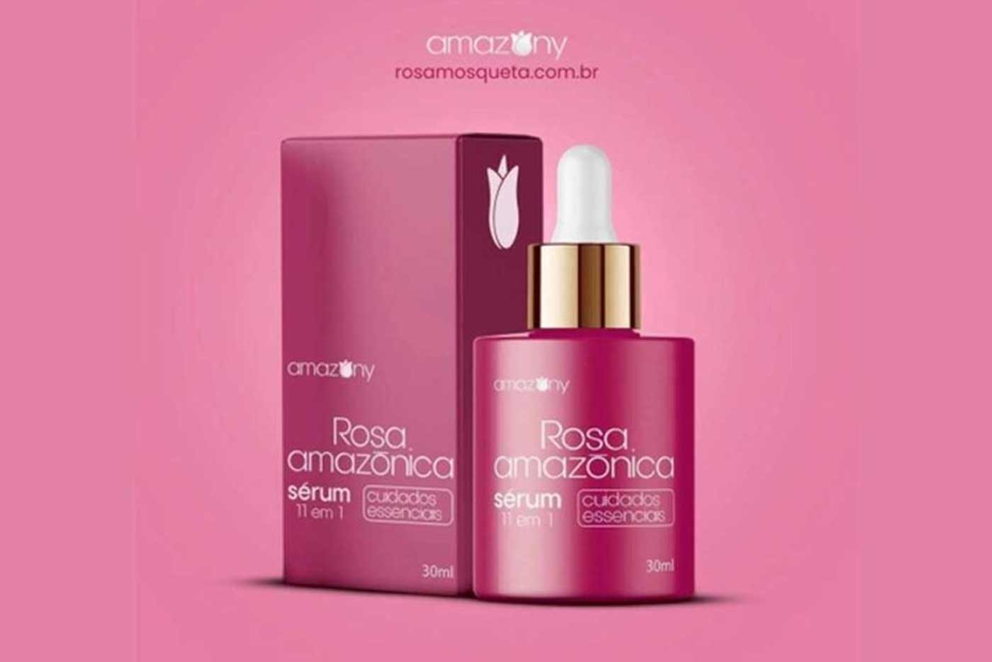Produto Rosa Normal Como usar Rosa Amazônica no rosto de forma eficaz