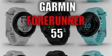 Relógio Garmin Forerunner 55 é o Smartwatch com Monitor Cardíaco de Pulso com GPS