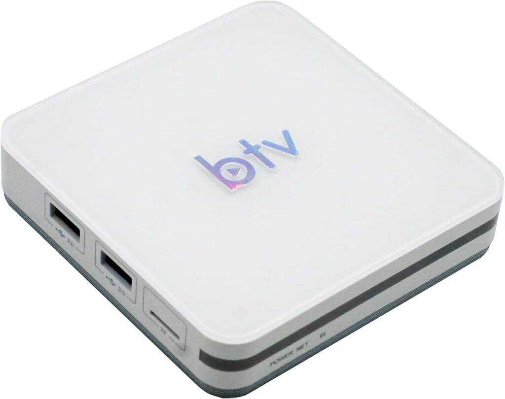 Btv Box Audio BTV B13: O Receptor IPTV 4K com WiFi branco – O receptor Btv 13 TV Box ...