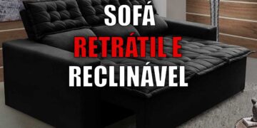 Sofá Retrátil e Reclinável