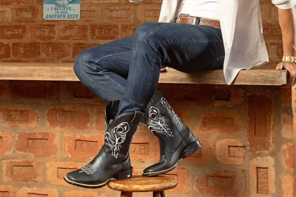 bota texana masculina